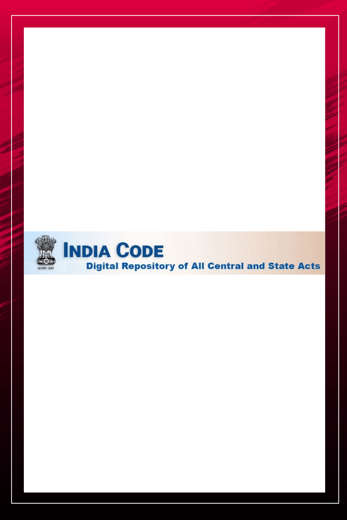 Digital Repository of All Central and State Acts